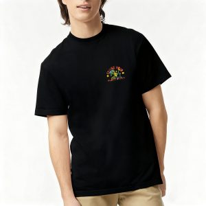 Printed Cotton Crew Neck T-Shirt - Wildest Dreams